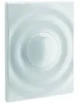 Grohe Surf WC Bet&auml;tigunsplatte 37063SH0 Druckknopfbet&auml;tigung, weiss zu Drucksp&uuml;ler
