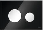 TECELoop Bet&auml;tigungsplatte 9240654 Glas schwarz, Tasten wei&szlig;