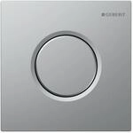 Geberit Urinalsteuerung Typ 01 116011465 Hytouch pneumatisch, seidenglanz-verchromt