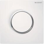 Geberit Hytouch Typ 10 Urinalsteuerung 116015KJ1 pneumatisch, weiss/verchromt/weiss