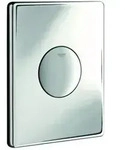 Grohe WC Bet&auml;tigungsplatte Skate 38573000 1-Menge, waagerecht oder senkrecht, chrom