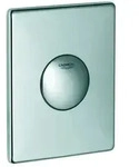 Grohe Bet&auml;tigunsplatte Skate 37547000 Druckknopfbet&auml;tigung, chrom, passend zu