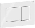Geberit Sigma 20 Square Bet&auml;tigungsplatte 115883KJ1 wei&szlig; / hochglanz-verchromt