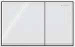 Geberit Bet&auml;tigungsplatte Omega 60 Square 115081SI1 Glas weiss, f&uuml;r Omega