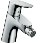 hansgrohe Focus Bidet-Einhebelmischer 31922000 chrom, mit Push-Open Ablaufgarnitur