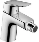 hansgrohe Logis 70 Bidet Armatur 71204000 chrom, H&ouml;he 166 mm, Zugstangen