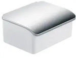 Keuco Feuchtpapierbox Elegance 11667013000 mit Porzellanbeh&auml;lter, chrom