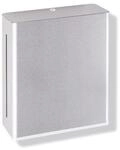 HEWI Papierhandtuchspender Serie 805 8050650099 Edelstahl geschliffen, reinweiss