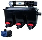 T.I.P. Profi Teichfilter-Set - F&uuml;r 30.000 l Teich, UV-C 24 W, Mehrkammersystem, MTS