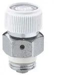 Caleffi Heizk&ouml;rper Entl&uuml;ftungsventil 508041 verchromt, 1/2" Aussengewinde,