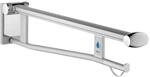 Keuco WC St&uuml;tzklappgriff Plan Care 34903011738 700mm, rechts, verchromt/lichtgrau,