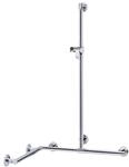 Keuco Duschhandlauf Plan Care 34915176911 mit Brausestange,600/900/1100mm,Alu