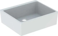 Geberit Publica Mehrzweckbecken 360060000 60 x 40 x 13 cm, ohne &Uuml;berlauf, wei&szlig;