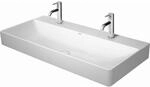 Duravit DuraSquare Waschtisch 2353100079 weiss, 100x47cm, geschliffen, ohne Hahnloch