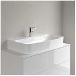 Villeroy & Boch Finion Waschtisch 41688CR1 800 x 470 x 165 mm, Wei&szlig; Alpin