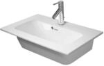 Duravit ME by Starck Waschtisch 23426300001 weiss wondergliss, 63x40cm, mit...