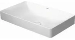 Duravit DuraSquare Aufsatzbecken geschliffen 23556000001 60x34,5cm, ohne Hahnloch,