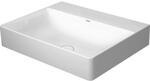 Duravit DuraSquare Waschtisch 2353600079 wei&szlig;, 60x47cm, ohne Hahnloch,...