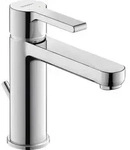 Duravit B.2 Wascharmatur M B21020001010 chrom, Ablaufgarnitur, Ausladung 139 mm