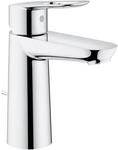 Grohe BauLoop M-Size Waschtischarmatur 23762000 chrom, M-Size, Ablaufgarnitur...