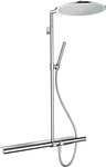 Hansgrohe Axor 800 Showerpipe 27984000 chrom, mit Thermostat, Kopfbrause und