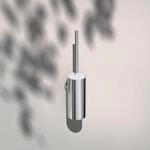 KEUCO Moll Toilettenb&uuml;rstengarnitur 12769010100 mit Metallgeh&auml;use, B&uuml;rste mit