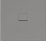 Villeroy & Boch Squaro Infinity Duschwanne UDQ1090SQI2V3S, 100x90x4 cm, grau