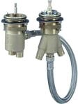 hansgrohe Grundk&ouml;rper 13550180 f&uuml;r 2-Loch-Wannenrandthermostat, DN15