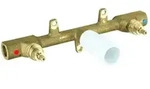Grohe Einbauk&ouml;rper 32706000 f&uuml;r Waschtisch 3 Loch Wand Armatur