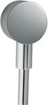 hansgrohe Schlauchanschluss Fixfit 27451000 mit R&uuml;ckflussverhinderer, chrom