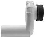Duravit Absaugesiphon 0051120000 waagerecht verdeckt, f&uuml;r Urinale