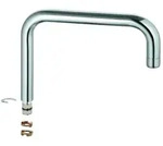 Grohe U-Auslauf chrom 13096000 f&uuml;r Minta Sp&uuml;ltischbatterie