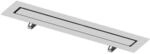 TECE TECEdrainline Duschrinne 650800 Edelstahl, 800 mm, gerade, f&uuml;r Naturstein