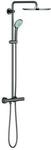 Grohe Euphoria 310 Duschsystem 26075A00 hard graphite, mit Brausethermostat