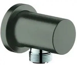 GROHE Wandanschlussbogen Rainshower 1/2", runde Rosette, hard graphite...