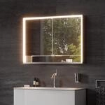 Keuco Royal Lumos Spiegelschrank 14302171301, 800x735x165mm, mit LED-Beleuchtung