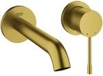 Grohe Essence Waschtisch Wandarmatur 19408GN1 cool sunrise geb&uuml;rstet, Ausladung