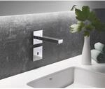 Grohe Eurocube E Waschtischarmatur 36442000 chrom, Infrarot Wandarmatur