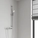 Grohe Grohtherm 800 Brausethermostat 34566001 chrom, mit Brausegarnitur