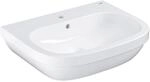 Grohe Euro Keramik Waschtisch 39323000 65cm, alpinwei&szlig;, 1 Hahnloch mit...