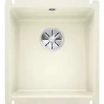 Blanco Subline 375-u Sp&uuml;le 523727 41,4x45,6cm, PuraPlus magnolia gl&auml;nzend, f&uuml;r