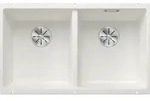 Blanco Subline 350/350-u Sp&uuml;le 523578 75,5x46cm, PuraDur wei&szlig;, f&uuml;r Unterbau