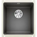 Blanco Subline 375-u Sp&uuml;le 523731 41,4x45,6cm, PuraPlus basalt, f&uuml;r Unterbau
