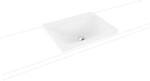 Kaldewei Silenio Aufsatz-Waschtisch 903906313001 3040, 60 x 46 x 4 cm, wei&szlig;