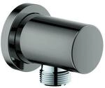 Grohe Rainshower Wandanschlussbogen 27057A00 hard graphite, runde Rosette, DN 15