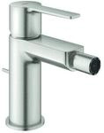 Grohe Lineare Bidetarmatur 33848DC1 supersteel, mit Ablaufgarnitur