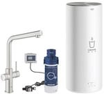 Grohe Red Duo K&uuml;chenarmatur 30325DC1 supersteel, L-Size, L-Auslauf, mit Boiler