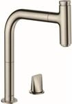 hansgrohe Metris Select M7119-H200 K&uuml;chenarmatur 73804800, Edelstahl-Optik,