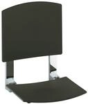 Keuco Plan Care Klappsitz 34982170037 Alu silber-eloxiert/sschwarz-grau, zur