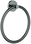 Grohe Essentials Handtuchring 40365A01 hard graphite, verdeckte Befestigung